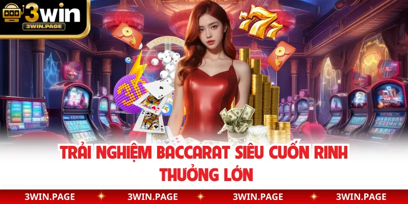 Trải nghiệm Baccarat siêu cuốn rinh thưởng lớn